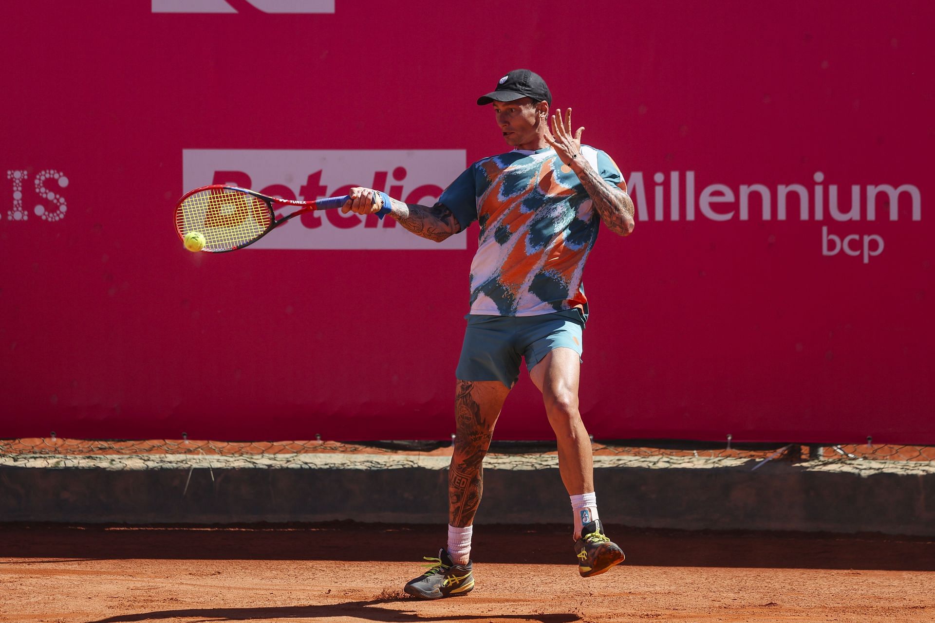 Yevseyev at the Estoril Open 2025 - Source: Getty